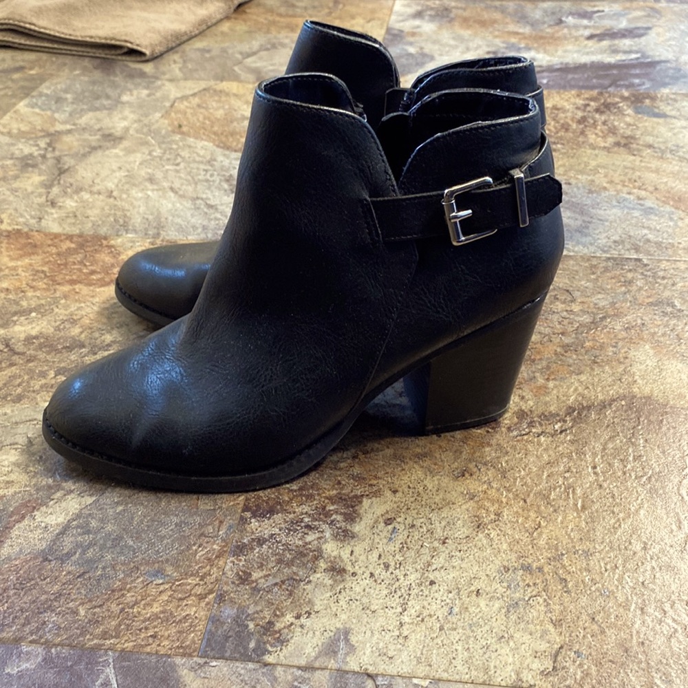 Black booties